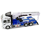 Caminhão Guincho Prancha Cabine Metal Miniatura 1:48 Gallop