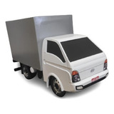 Caminhão Hyundai Hr Gigante Toco Baú Madeira Mdg Miniatura
