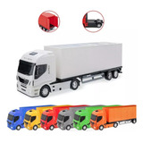 Caminhão Iveco Hi Way Baú 339 Escala 1:30 Cores Sortidas