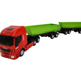 Caminhão Iveco Rodo Caçamba 9 Eixos Dolly Basculante Bitrem