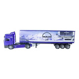Caminhão Man F2000 Container 1:43 Newray