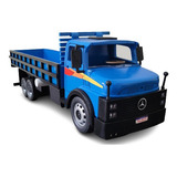 Caminhão Mb 1313 Mdf Frente Quadrada Carroceria Miniatura
