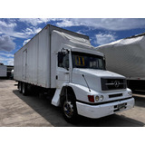 Caminhão Mercedes Mb 1620 6x2 Bau 2011 Unico Dono