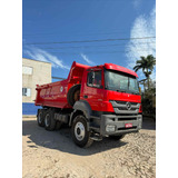 Caminhao Mercedes-benz Mb 4144 6x4 Ano 2014 Caçamba Rossetti