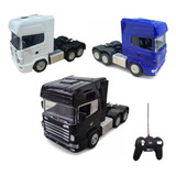 Caminhao Miniatura Controle Remoto Trucado Lindo Esc 1/18