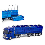 Caminhão Miniatura Infantil Carreta Iveco Graneleiro S-way