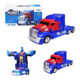 Caminhão Optimus Prime Herói Transformers Robot