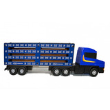 Caminhão Scania Carreta Boiadeiro Madeira Brinquedo Grande