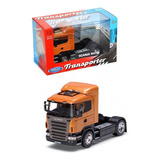 Caminhão Scania R470 - Cavalo - Transporter - 1/32 - Welly