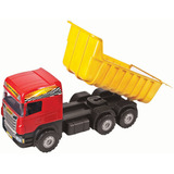 Caminhão Super Caçamba Vermelho - Magic Toys - 5050