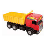 Caminhão Super Caçamba Vermelho - Magic Toys 5050