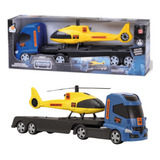 Caminhão Trans Aéreo Executivo Azul Orange Toys