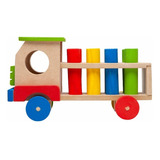 Caminhãozinho Brinquedo Educativo Pedagógico Montessoriano Cor