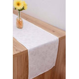 Caminho Trilho De Mesa Tecido Jacquard 1,40x0,40 Decoração