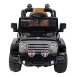 Caminhonete A Bateria Para Crianças Bel Trilha Brink Cor Preto 110v/220v