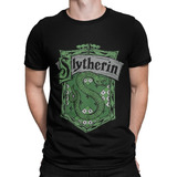 Camisa, Camiseta Sonserina Harry Potter Slytherin