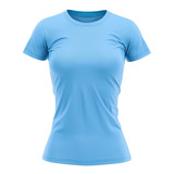 Camisa Academia Azul Esportes Proteção Solar