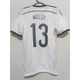 Camisa Alemanha Copa Mundo 14 13 Muller Tam P Modelo Jogador