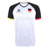 Camisa Alemanha Masculina Oficial Camiseta Licenciada Branca