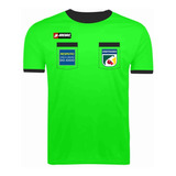 Camisa Arbitro Futebol Arbitragem Verde Flúor
