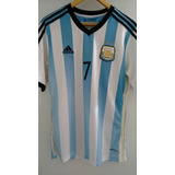 Camisa Argentina Seleção 7 Di Maria adidas M