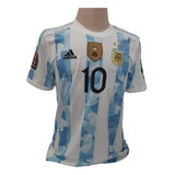 Camisa Argentina Usada Em Jogo -