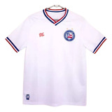 Camisa Bahia Casual Torcedor Esquadrão Masculina Branca