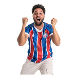 Camisa Bahia Oficial Torcedor Tricolor Esquadrão