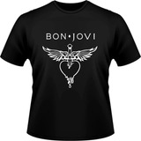 Camisa Banda Rock Bon Jovi E
