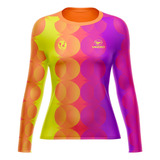 Camisa Beach Tennis Feminina Vezzo Lob Proteçãouv50