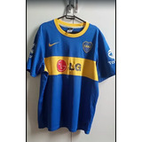 Camisa Boca Juniors 2010-11, Nike, G, Sem Número Nas Costas
