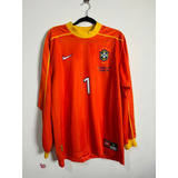 Camisa Brasil Copa Do Mundo 1998 Taffarel 1 Oficial