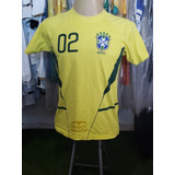 Camisa Brasil Guaraná Antártica Copa 2002 