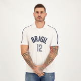 Camisa Brasil Vôlei Retrô Branca