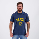 Camisa Brasil Vôlei Retrô Nº 12
