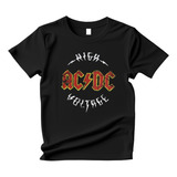Camisa Camiseta Acdc Banda Rock And