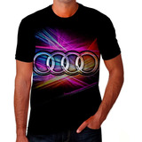 Camisa Camiseta Audi Carro Volante Pneu