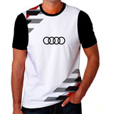 Camisa Camiseta Audi Logo Carro Pneu