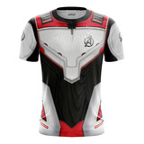 Camisa Camiseta Avangerns Herói Frente Costa Envio Rápido 