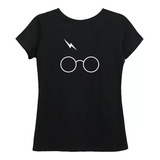 Camisa Camiseta Babylook Óculos Harry Potter