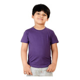 Camisa Camiseta Básica Infantil E Juvenil