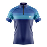 Camisa Camiseta Blusa Ciclismo Befast Azul