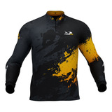 Camisa Camiseta Blusa De Pesca Presa Viva Dourado 06