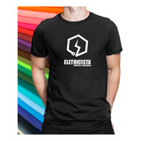 Camisa Camiseta Blusa Personalizada Eletricista Uniforme
