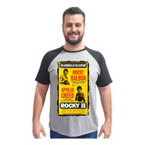 Camisa Camiseta Blusa Rocky Balboa Vs Apollo Creed Unissex