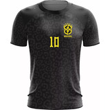 Camisa Camiseta Brasil Personalizada Com Nome