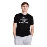 Camisa Camiseta Caça F22 Raptor F 22 Avião Guerra Preta (b)