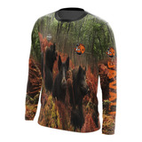 Camisa Camiseta Caçador Hunters Manada Java - Ref 02 - Uv50+