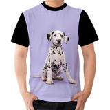 Camisa Camiseta Dálmata Cachorro Filhote Cães