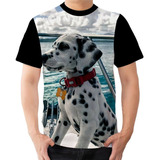 Camisa Camiseta Dálmata Cachorro Filhote